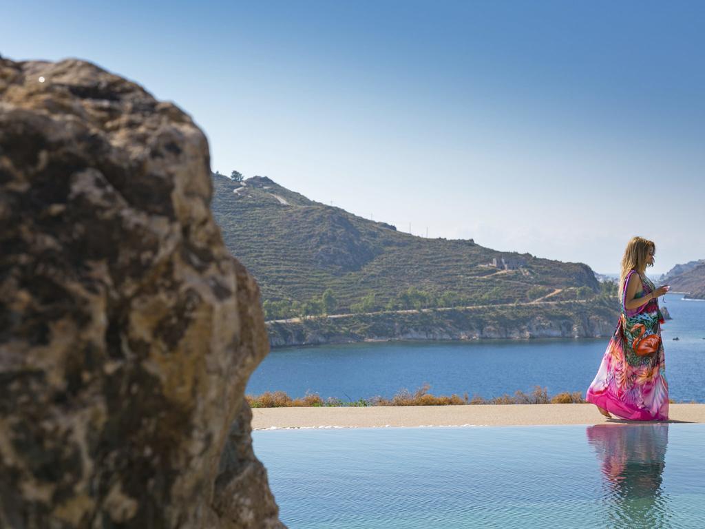 Eirini Luxury Hotel Villas Grikos Bay (Patmos) Exterior foto