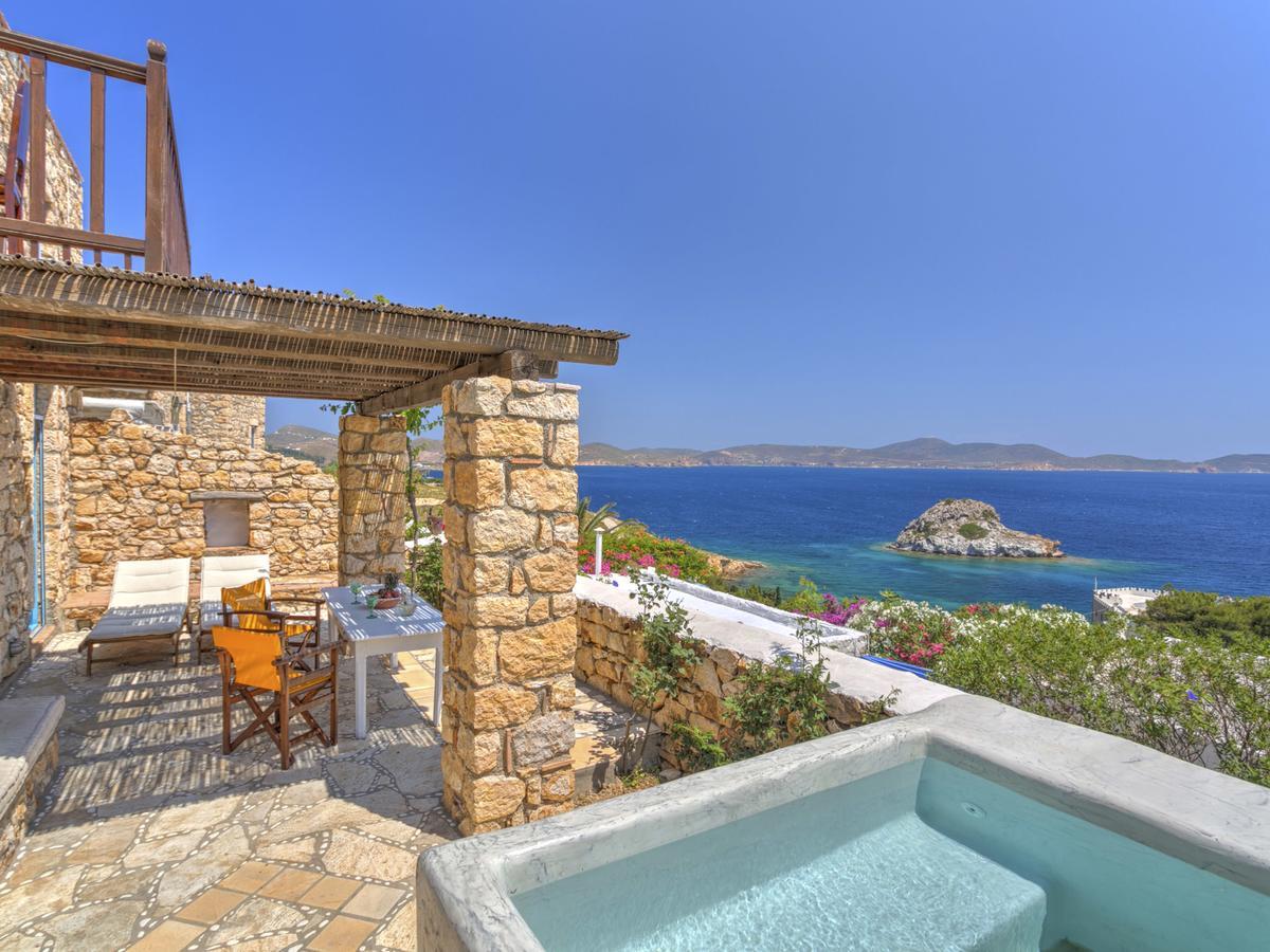 Eirini Luxury Hotel Villas Grikos Bay (Patmos) Exterior foto