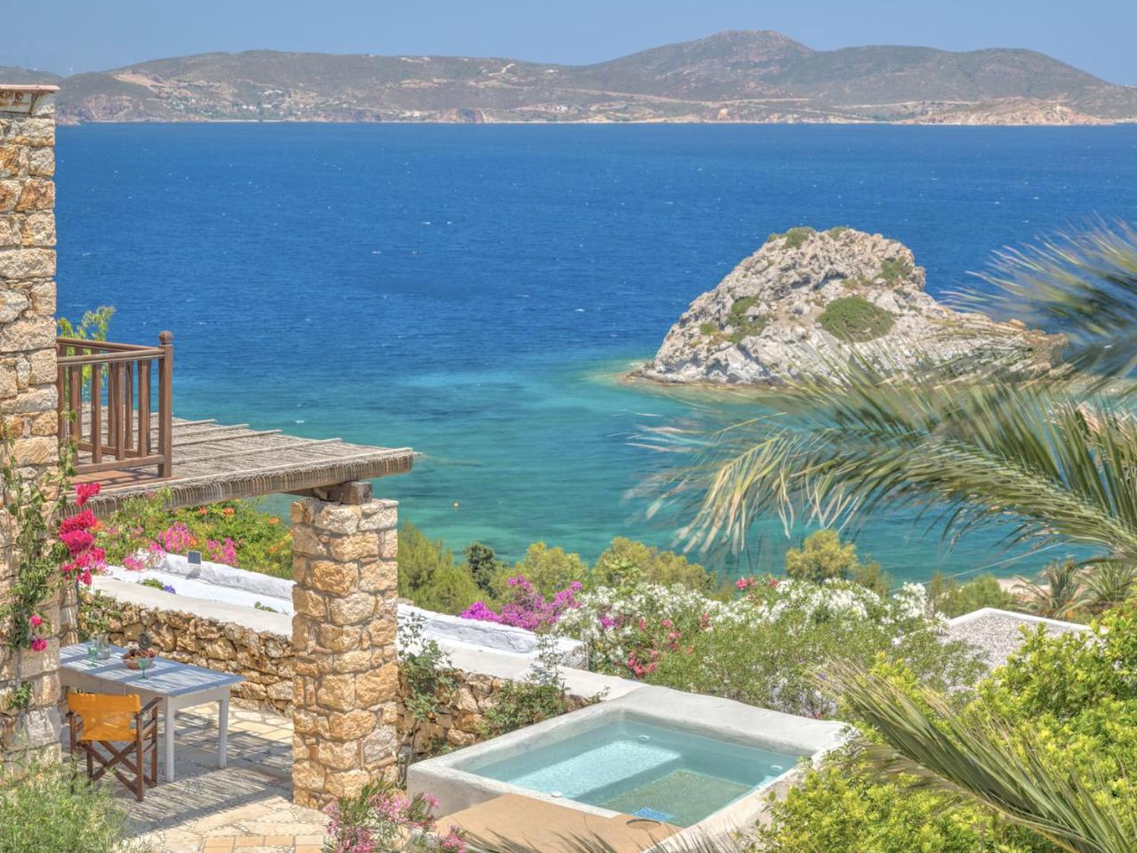 Eirini Luxury Hotel Villas Grikos Bay (Patmos) Exterior foto