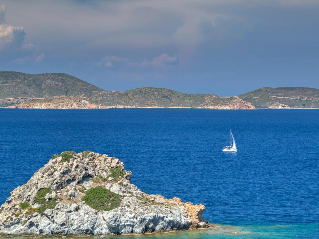 Eirini Luxury Hotel Villas Grikos Bay (Patmos) Exterior foto